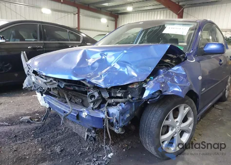 2007 Mazda Mazda3 S Touring z USA, uszkodzony, nr VIN JM1BK323271686171